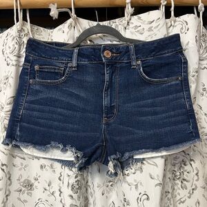 American Eagle Outfitters Dark Blue Jean Shorts
